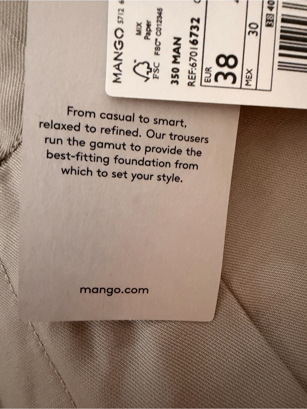 Mango Men’s Linen-Blend Pleated Pants - Picture 10 of 16
